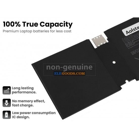 7.66V  26.81Wh  2 cells  Li-Polymer  Black