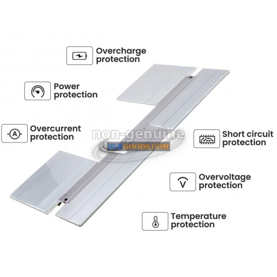 7.5V  51Wh  4 cells  Li-Polymer  Silver