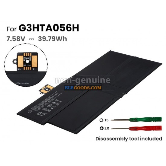 7.58V  39.79Wh  4 cells  Li-Polymer  Black