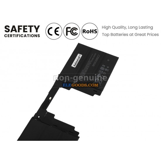 11.36V  62.2Wh  6 cells  Li-Polymer  Black