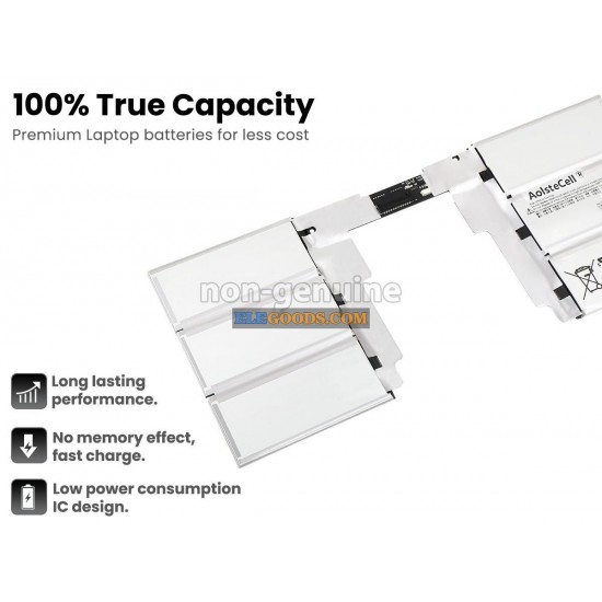 11.36V  57.3Wh  6 cells  Li-Polymer  Silver