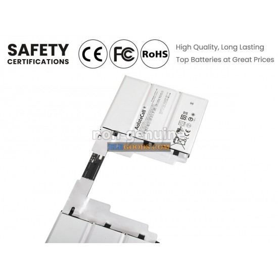 11.36V  57.3Wh  6 cells  Li-Polymer  Silver