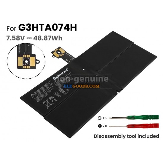 7.58V  48.87Wh  4 cells  Li-Polymer  Black