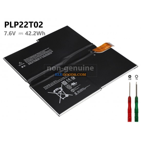 7.6V  42.2Wh  2 cells  Li-Polymer  Black