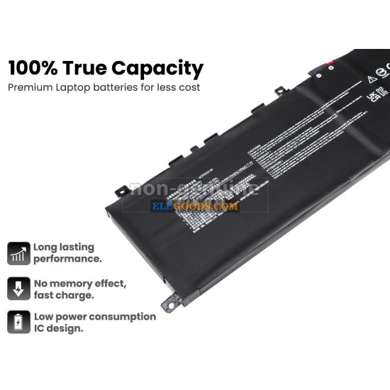 15.2V  65Wh  4 cells  Li-Polymer  Black