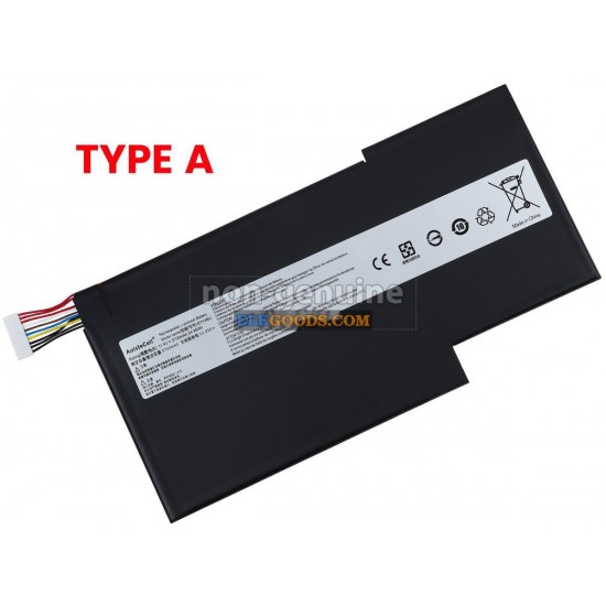 11.4V  5700mAh  3 cells  Li-Polymer  Black