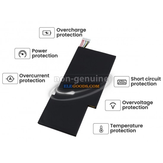 11.4V  52.4Wh  3 cells  Li-Polymer  Black