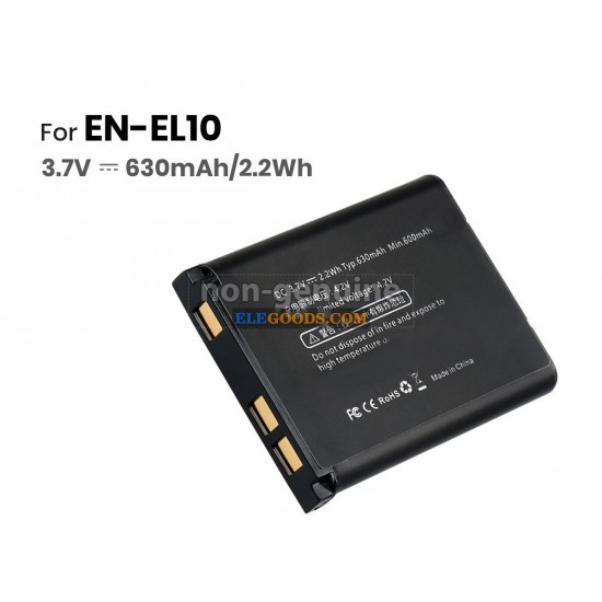 3.7V  2.2Wh  1 cells  Li-ion  Black