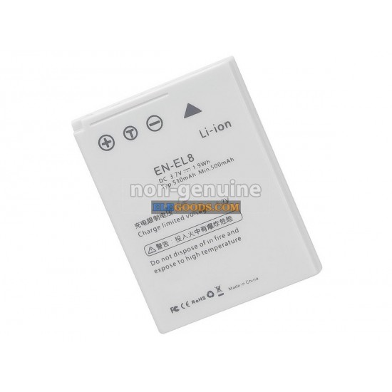 3.7V  1.9Wh  1 cells  Li-ion  Black