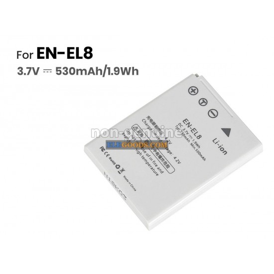 3.7V  1.9Wh  1 cells  Li-ion  Black