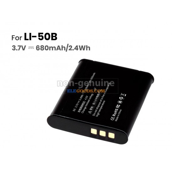 3.7V  2.4Wh  1 cells  Li-ion  Black