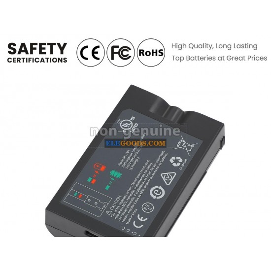 3.65V  22Wh  2 cells  Li-Polymer  Grey