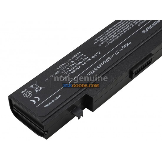 11.1V  4400mAh  6 cells  Li-ion  Black