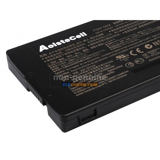 11.1V  4400mAh  6 cells  Li-ion  Black