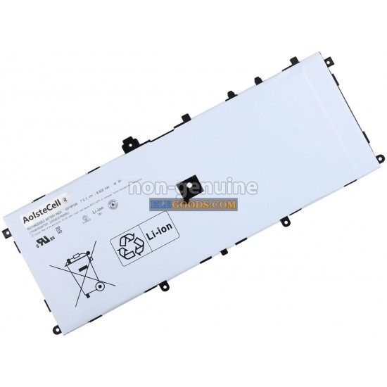 7.5V  48Wh  4 cells  Li-Polymer  Silver
