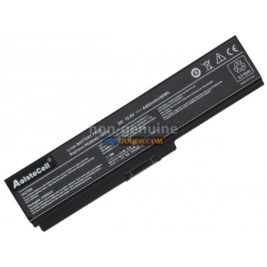 10.8V  4400mAh  6 cells  Li-ion  Black