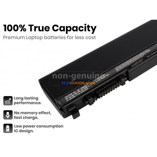 10.8V  4400mAh  6 cells  Li-ion  Black