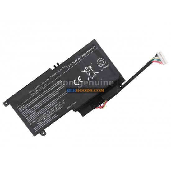 14.4V  43Wh  4 cells  Li-Polymer  Black
