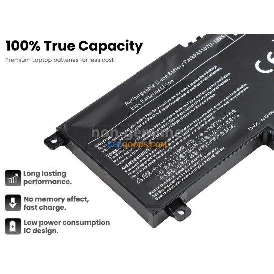 14.4V  43Wh  4 cells  Li-Polymer  Black