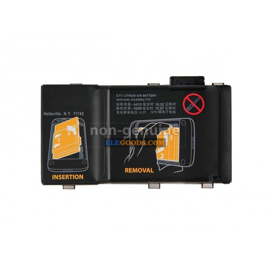 3.7V  16.32Wh  1 cells  Li-Polymer  Black